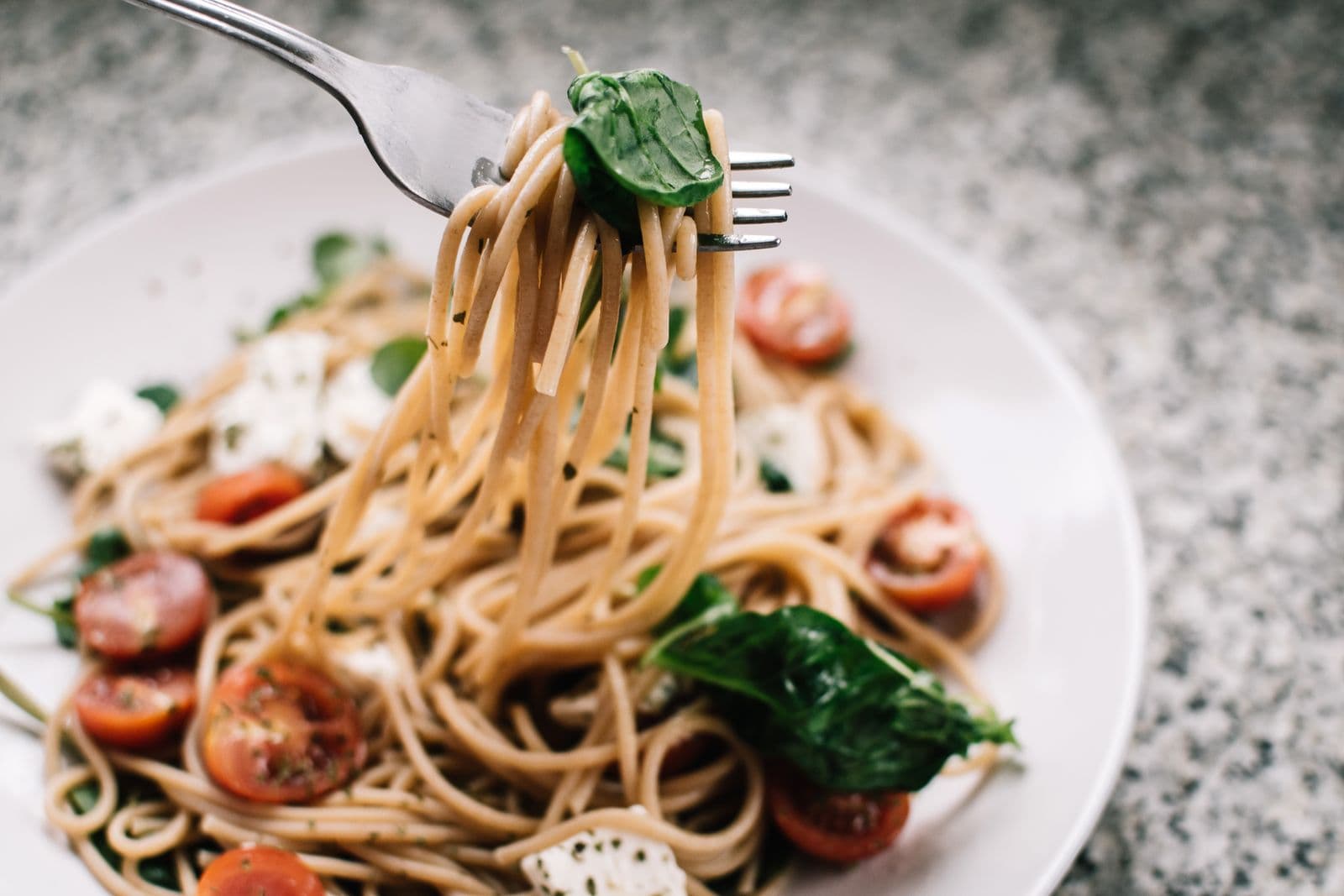 Fresh pasta dish ready to order with ProntoMigo